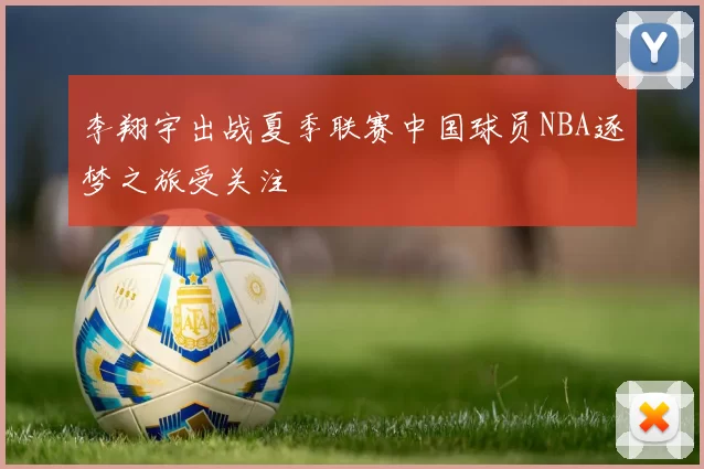 李翔宇出战夏季联赛中国球员NBA逐梦之旅受关注