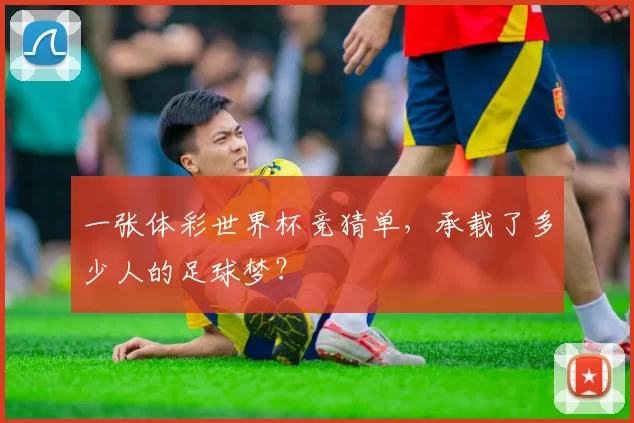 一张体彩世界杯竞猜单，承载了多少人的足球梦？